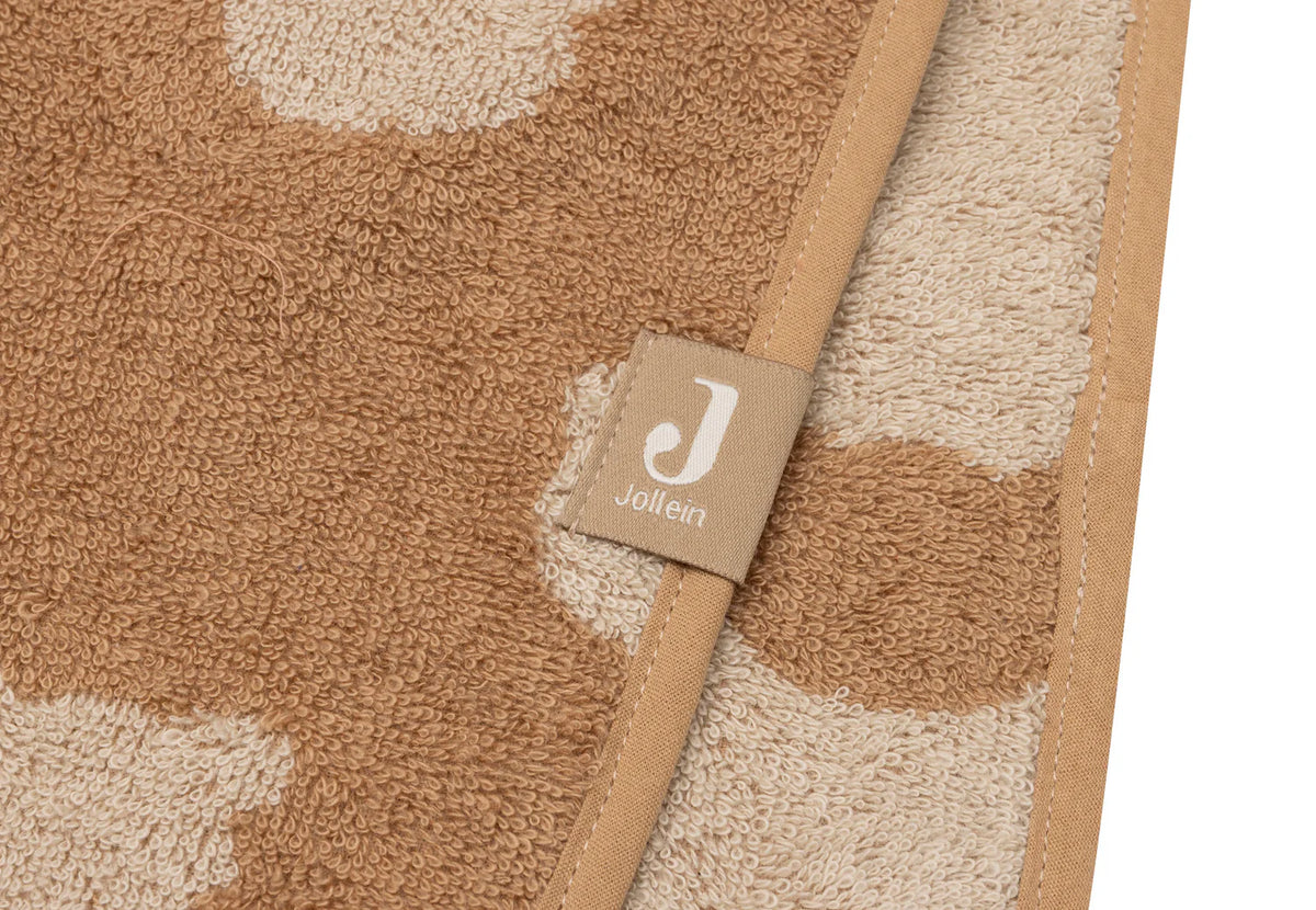 Poncho de bain bébé Jacquard en éponge douce, absorbant et confortable. Capuche, bouton-pression pratique. Idéal pour la maison, la plage ou la piscine.