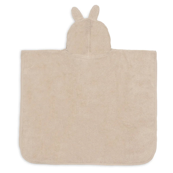 Poncho de bain bébé Miffy en éponge 100% coton. Idéal après le bain, la plage ou la piscine. Doux, absorbant et pratique.