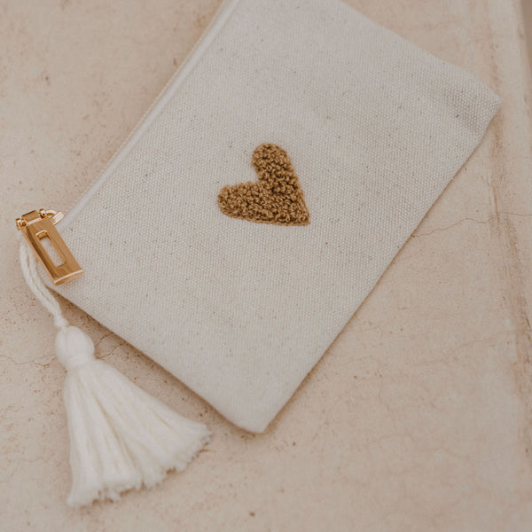 Porte-monnaie Love – Beige