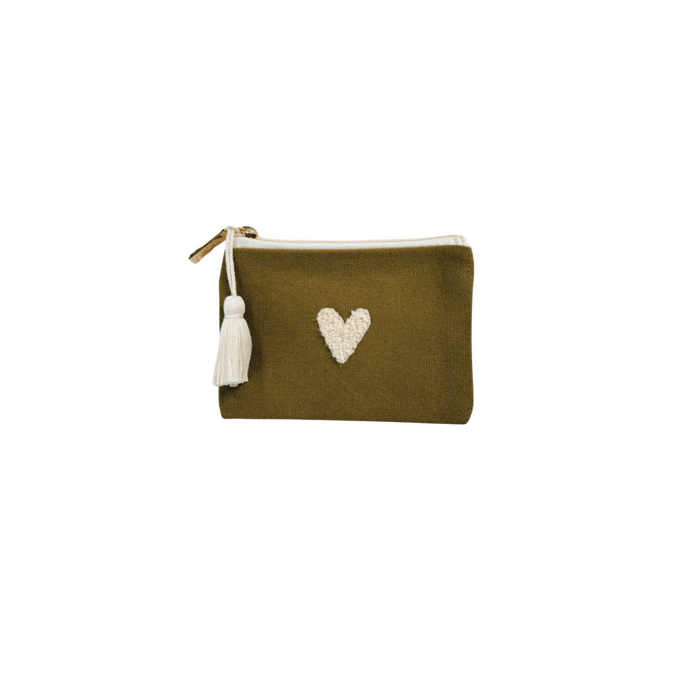 Porte-monnaie Love – Olive