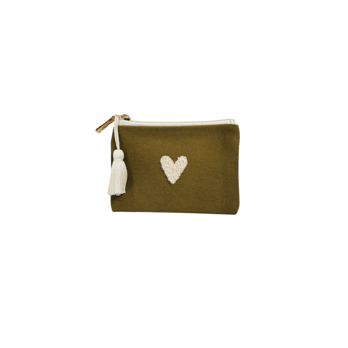 Porte-monnaie Love – Olive