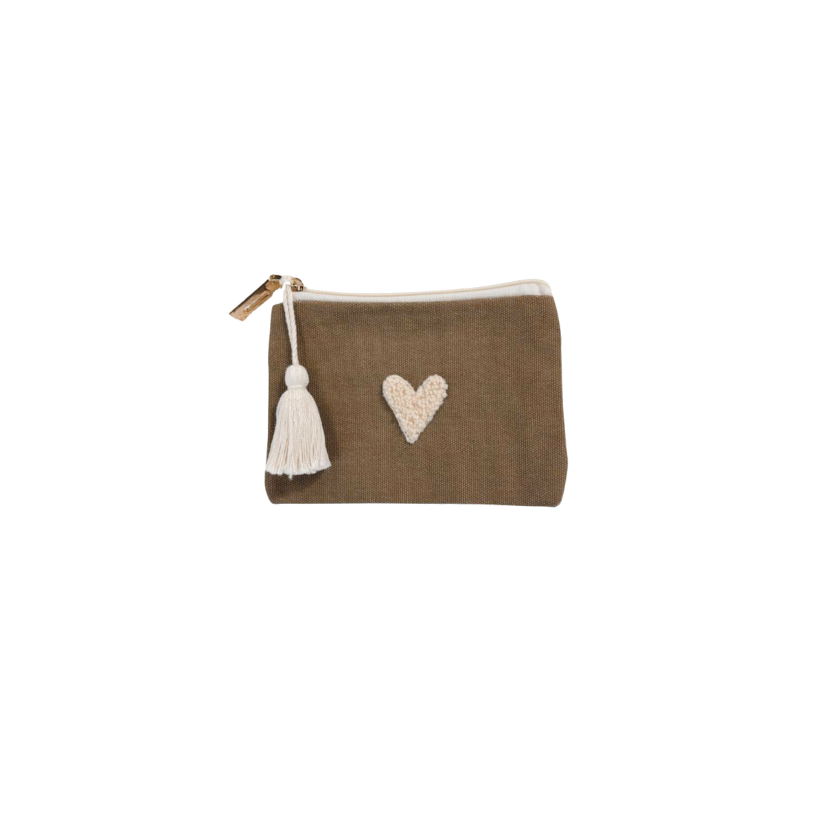 Porte-monnaie Love – Taupe