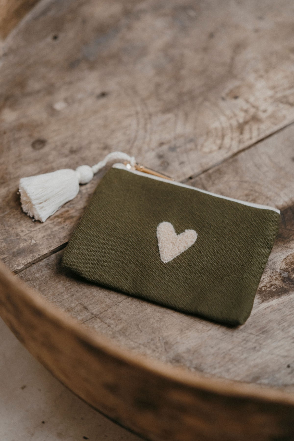 Porte-monnaie Love – Vert