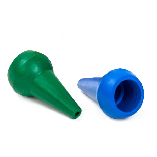 Crayons empilables Retro rainbow : 8 crayons faciles à tenir pour enfants dès 2 ans. Idéal pour premiers coloriages et développement motricité fine.