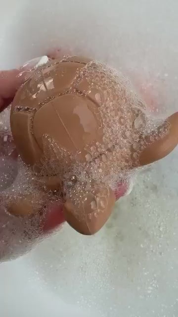 jouet de bain sécurisé pour le bain de bébé. lot de jeux de bain qui s'ouvre en 2 nettoyage facile