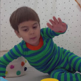 jarre sensorielle lumineuse jouet ludique qui fait de la lumiere pour enfant GLO PALS