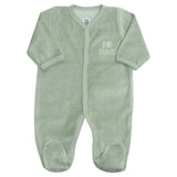 Pyjama bébé velours Mini Nous Olive – Nouveau-né mixte TROIS KILOS SEPT