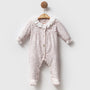 Pyjama bébé coton rose pastel naissance à 9 mois