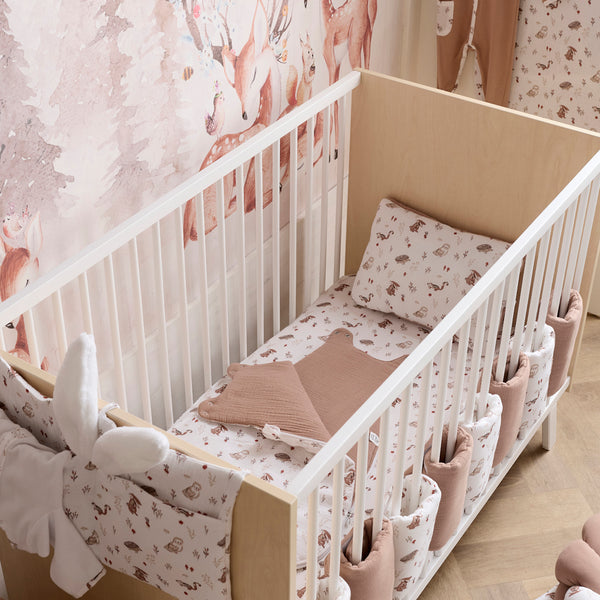 Pochette de rangement pour lit bébé – Cosy Forest