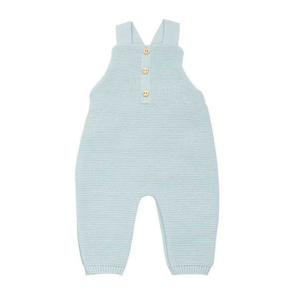 Salopette bébé en maille Vert sauge
