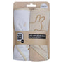 Sortie de bain bébé – Lot de 2 capes de bain avec capuche
