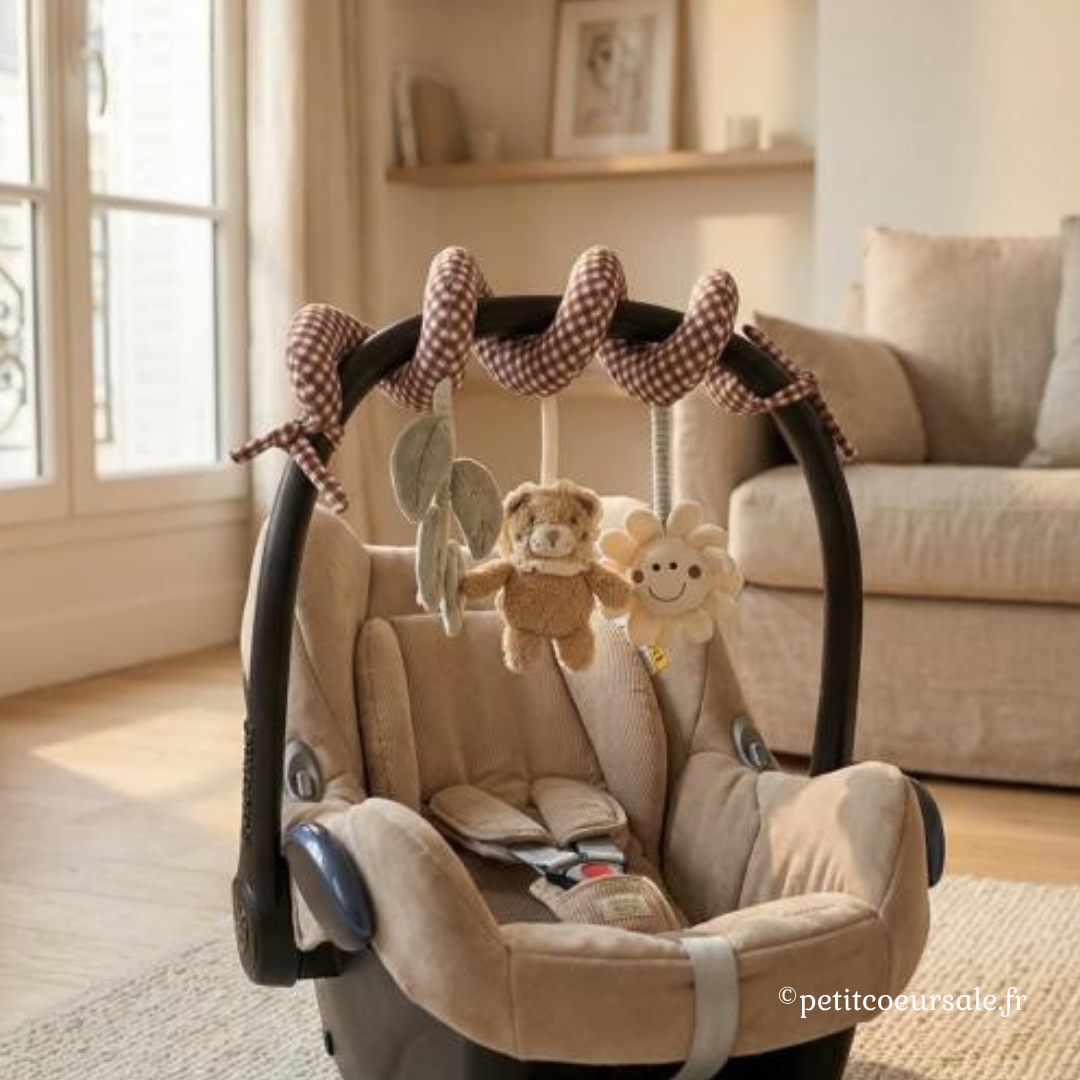 Rouleau d'activités Lion - Motricité Bébé 6 Mois - LUDI Rouleau d'activités Lion - Motricité Bébé 6 Mois - LUDI