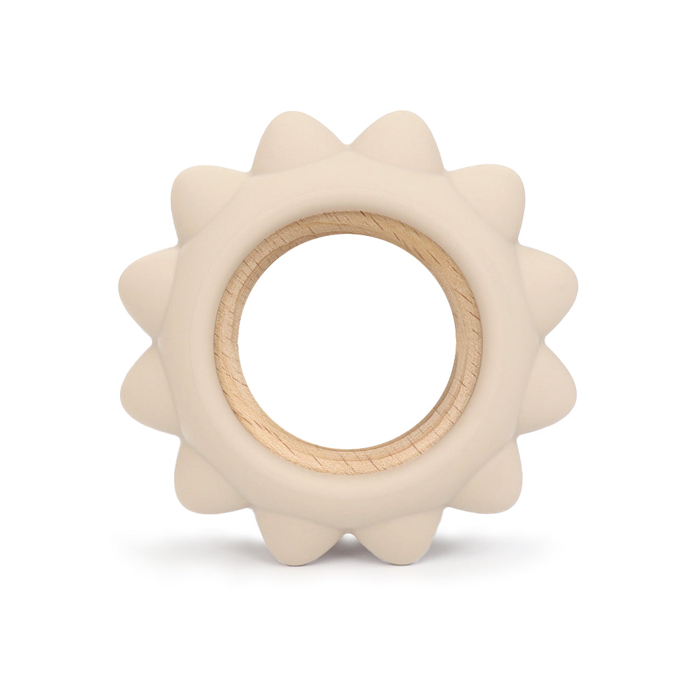 Anneau de dentition soleil beige