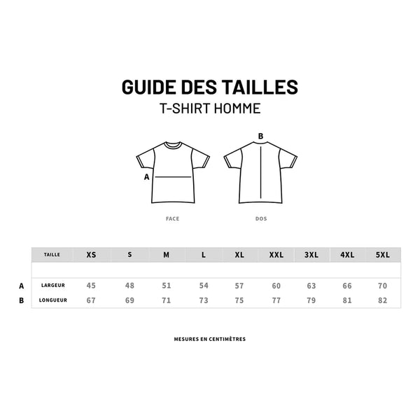 T-shirt Super Papa – Coton bio imprimé en France