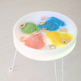 Table Sensorielle Lumineuse Lumi'Sense – 8 Couleurs LED – Crème ✨ BO JUNGLE
