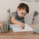 Set de 16 tampons encreurs enfant dès 3 ans. Animaux de la forêt, auto-encreurs et faciles à utiliser.