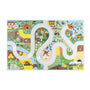 Explorez la campagne avec le tapis de jeu Cross Roads 🌾 ! Routes, animaux et fermes à découvrir dès 2 ans. Tapis antidérapant compatible avec les autres circuits de la collection.