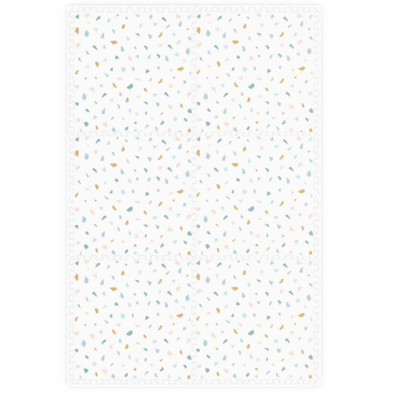 Tapis de jeu dalles EEVAA réversible 2 en 1 Village (120 x 180 cm)