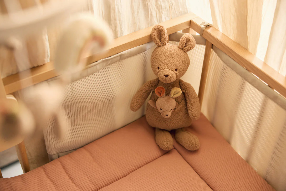 Tapis de Parc Bébé Little Waffle – Light Terra terracotta