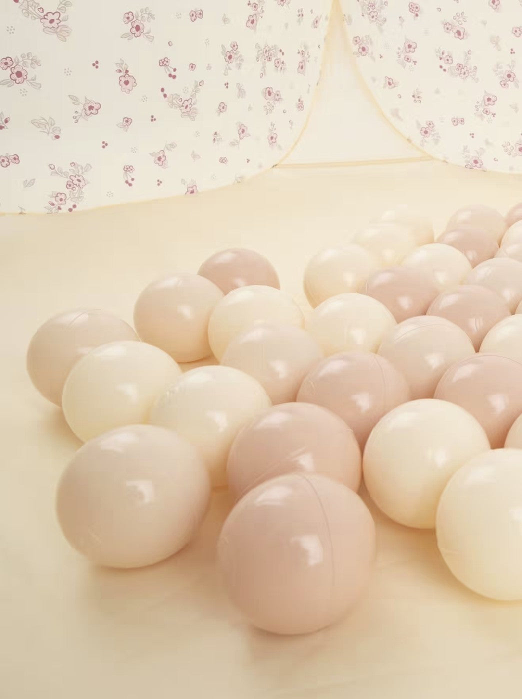 Tente de jeu à balles enfant Vintage Flowers BIECO