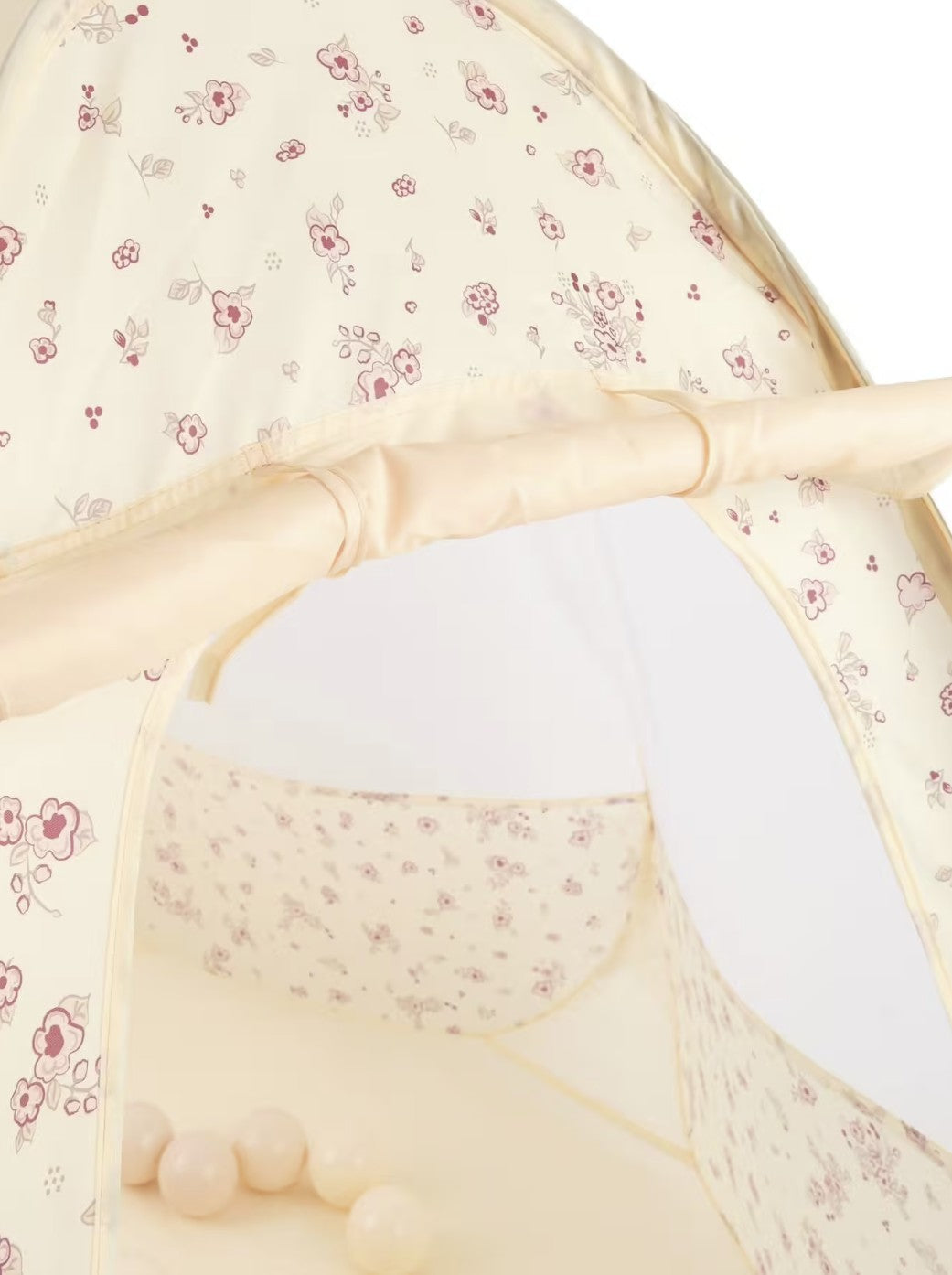 Tente de jeu à balles enfant Vintage Flowers BIECO