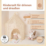 Tente de jeu bébé – Vintage flowers BIECO