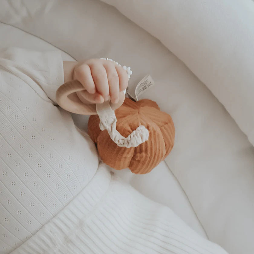 Hochet citrouille Little Lamb Kind