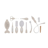 Trousse toilette bébé lavable en machine coloris Dune