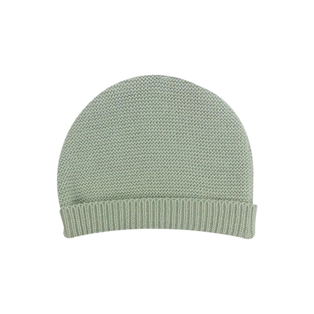 Trousseau naissance - Brassière chaussons et bonnet olive TROIS KILOS SEPT