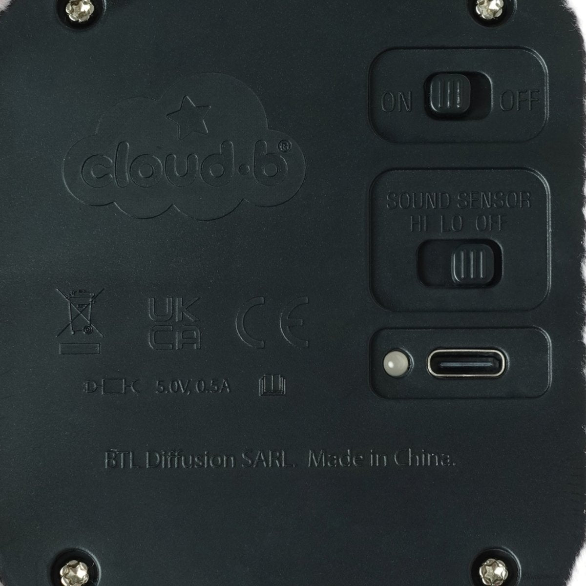 Veilleuse bébé Tranquil Turtle™ rose rechargeable : projections océaniques, bruits blancs, capteur de pleurs et minuterie. Idéale dès la naissance et parfaite en cadeau de naissance.