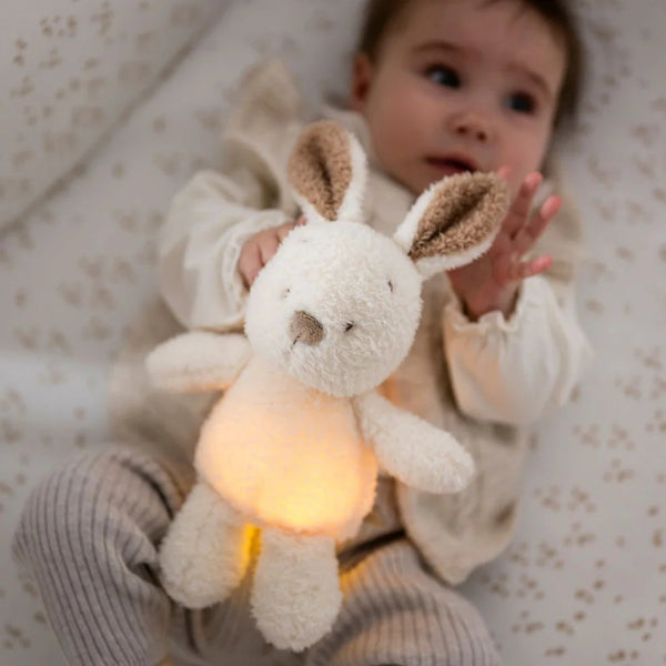 veilleuse peluche lapin Teddy beige 🐰 NATTOU