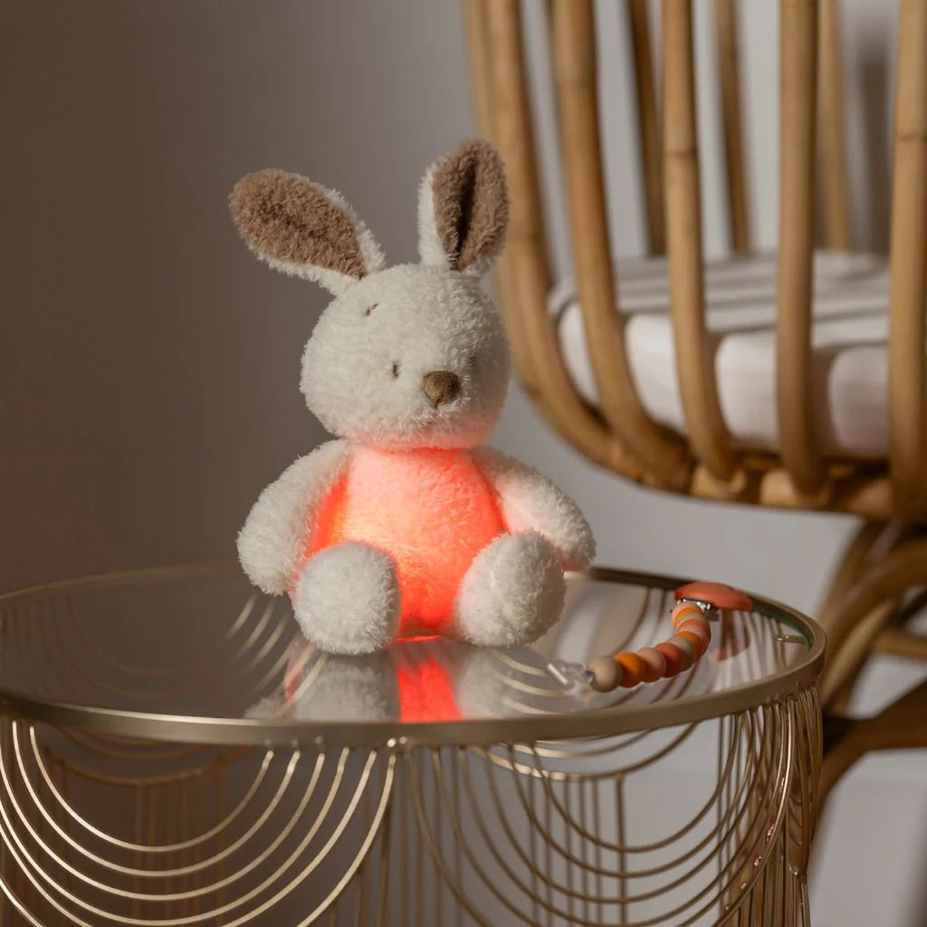 veilleuse peluche lapin Teddy beige 🐰 NATTOU