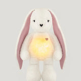 MyHummy Lapin écru rose 5en1 veilleuse MUHYMMY