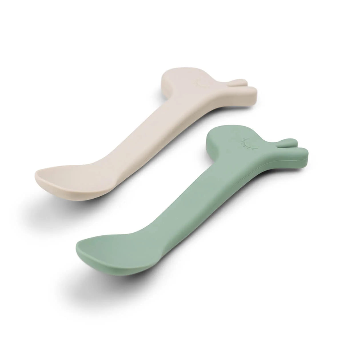 Couverts Bébé Cuill'Merveilles Vert & Beige
