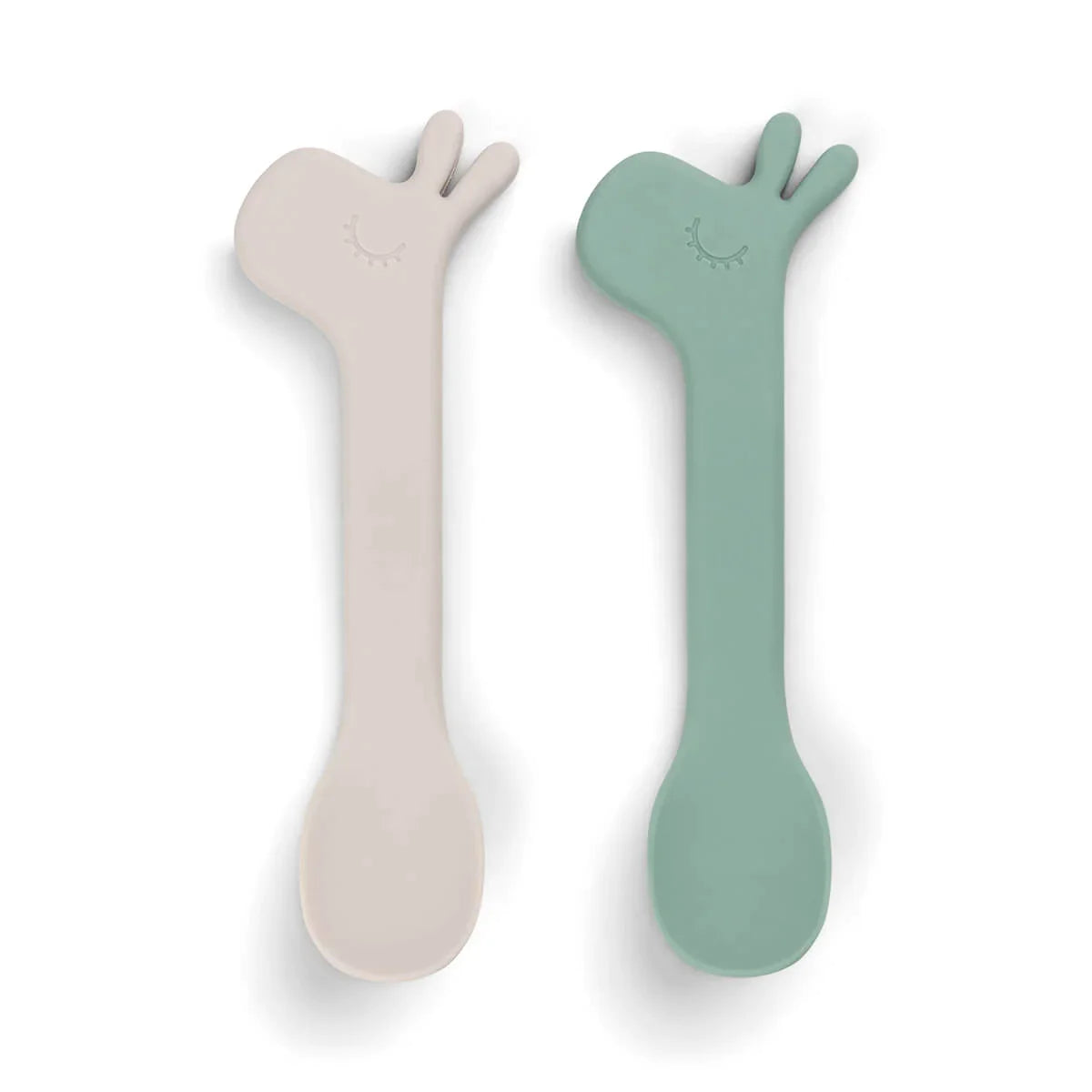Couverts Bébé Cuill'Merveilles Vert & Beige