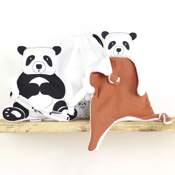 Doudou Lange Panda Doux Avent Bébé