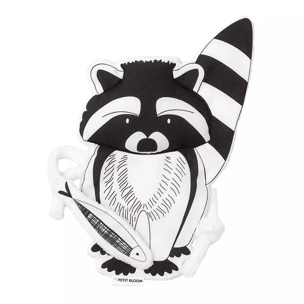 Doudou plat Raton Laveur Petit Bloom : Compagnon de bébé Avent Bébé