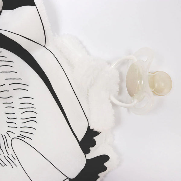 Doudou plat Raton Laveur Petit Bloom : Compagnon de bébé Avent Bébé